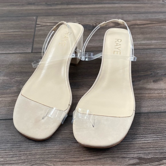NWOB Raye Wildfire Sandals in Neutral - Picture 1 of 11
